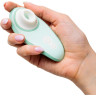 Бесконтактный клиторальный стимулятор WOMANIZER LIBERTY 2 серо-зеленый WZ112SG2